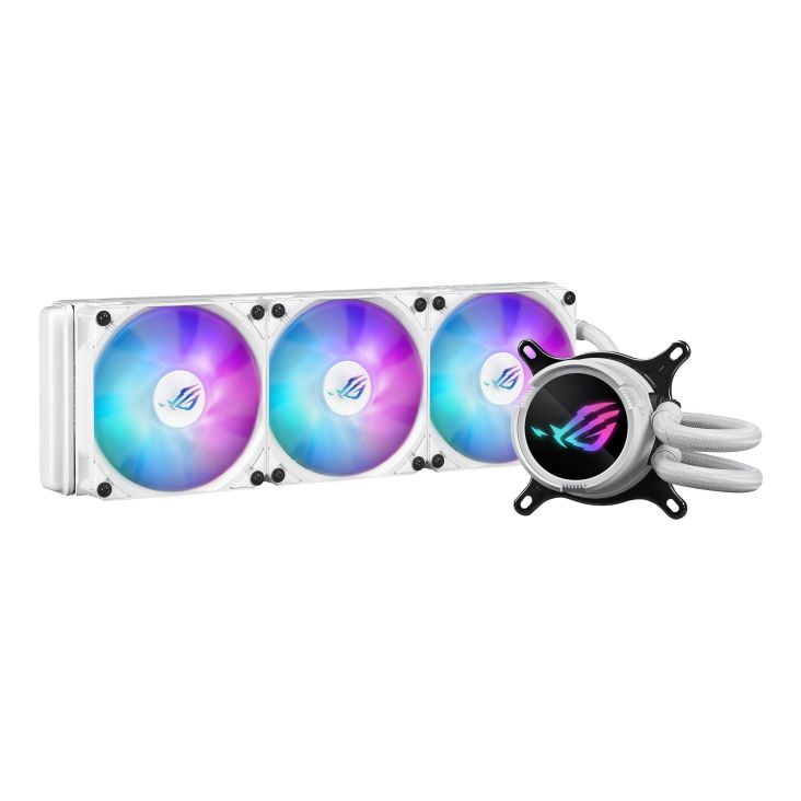 ASUS ROG Strix LC III 360 ARGB White Edition 360mm AIO Liquid CPU Cooler