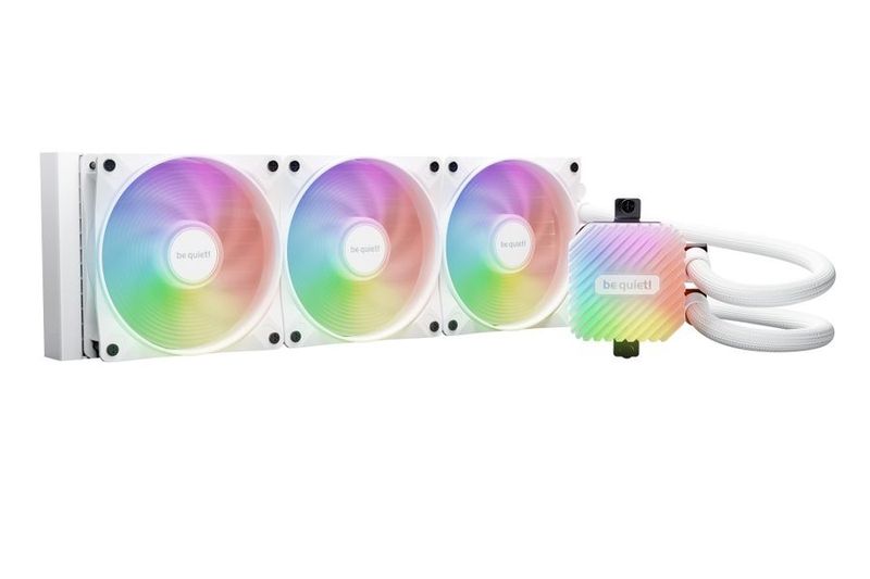 be quiet! Light Loop 360mm Blanc AIO Liquid CPU Cooler (BW023)