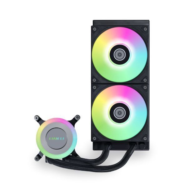 Lian Li GA II Lite Noir RGB 240mm AIO Liquid CPU Cooler (GA2L24RB)