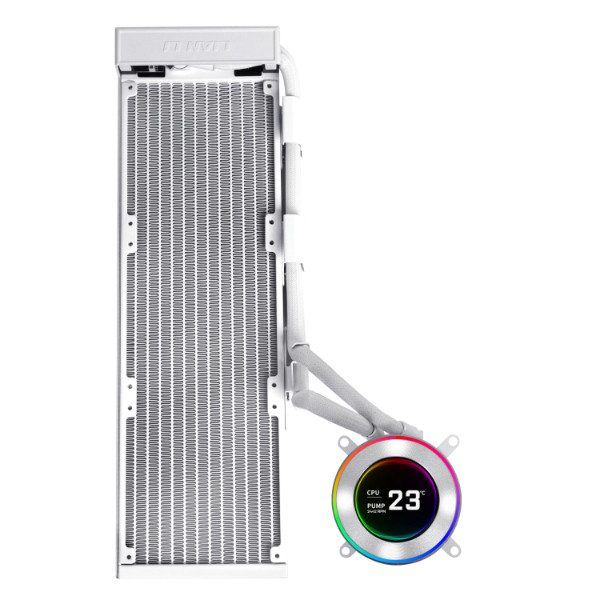 Lian Li Hydroshift II LCD-C 360N Blanc Sans Ventilateurs 360mm Refroidisseur Liq