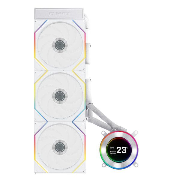 Lian Li Hydroshift II LCD-C 360TL Blanc 360mm Refroidisseur Liquide pour