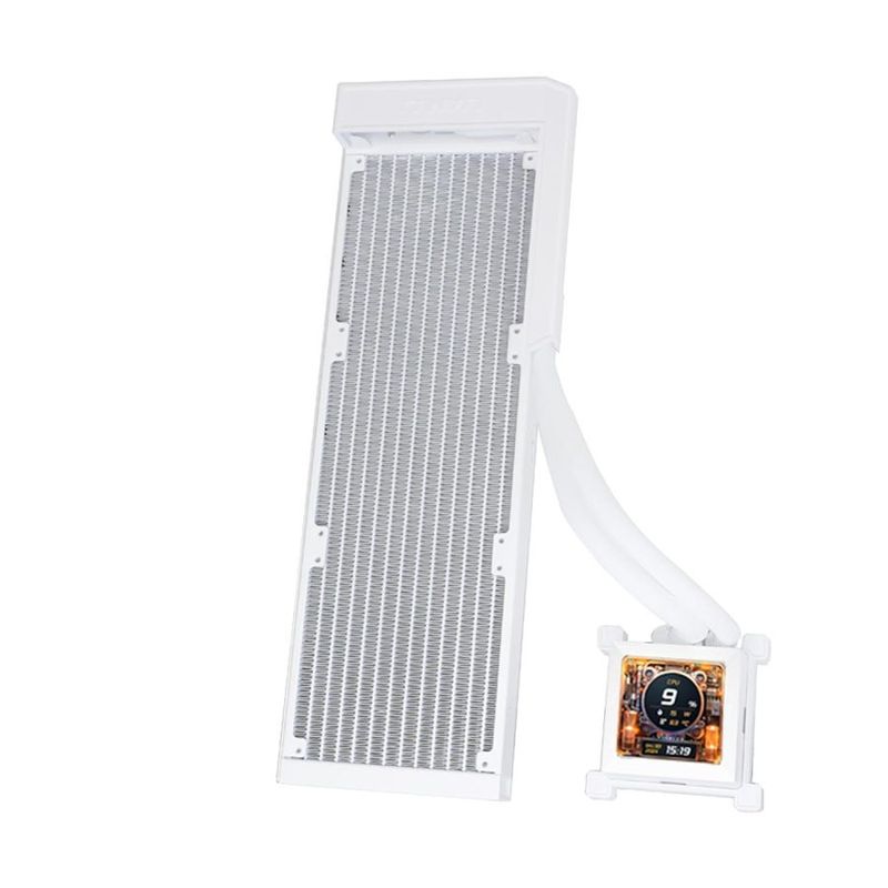 Lian Li HydroShift LCD 360N Fan-Less Blanc 360mm AIO Liquid CPU Cooler