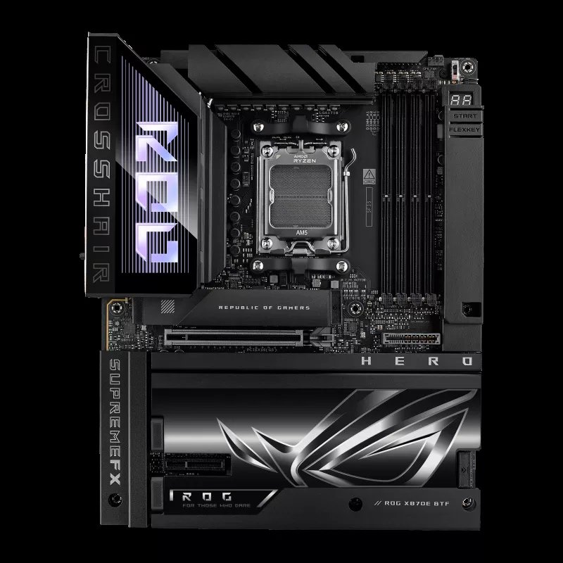 ASUS ROG Crosshair X870E Hero BTF AM5 ATX Carte Mère