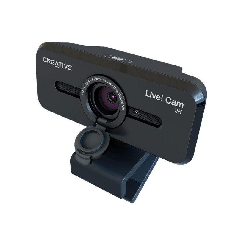 Creative Live! Cam Sync V3 2K QHD Webcam with 4X Digital Zoom and Built-in Mics